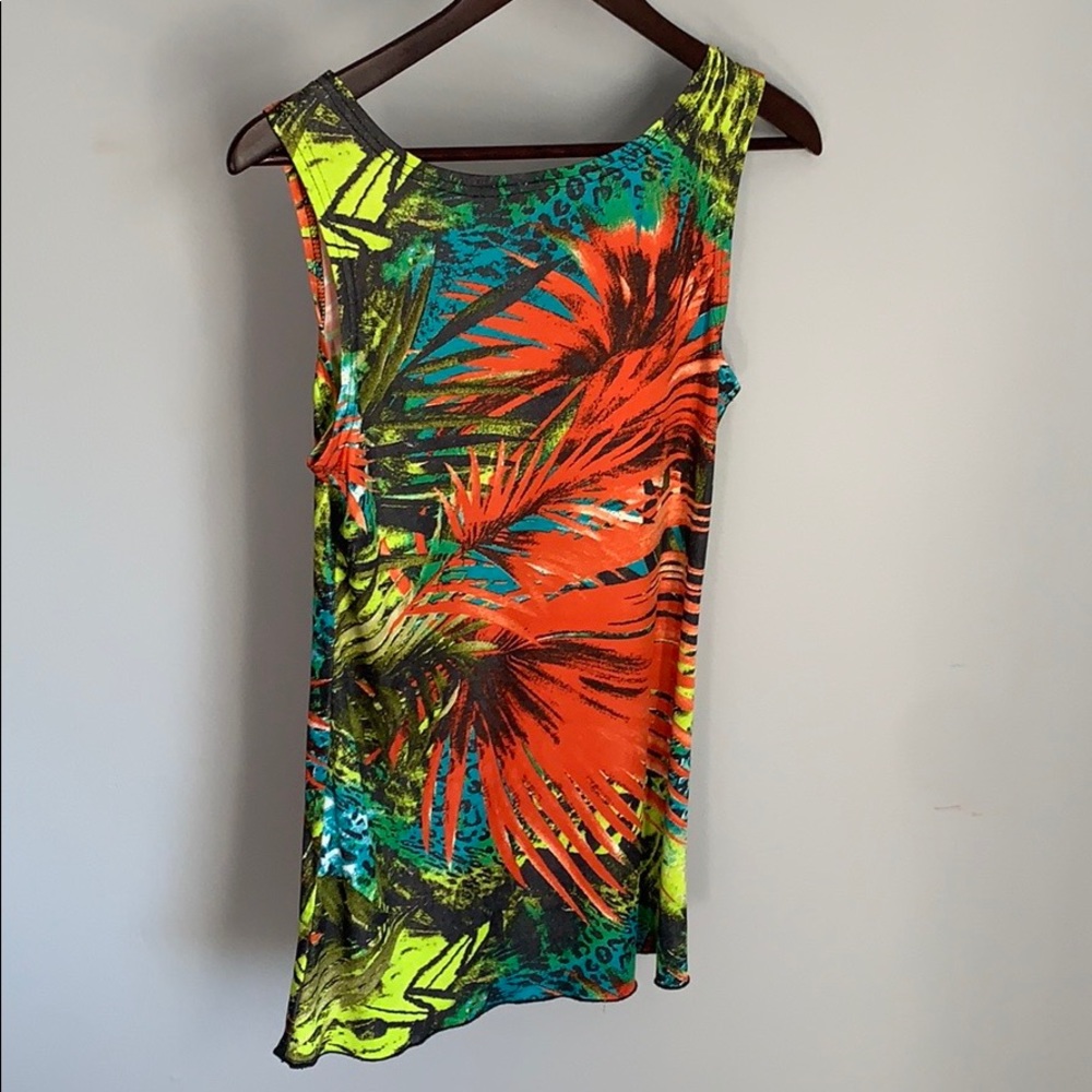 Vibrant Colored Tropical Tank